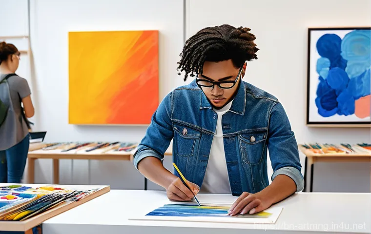 문화예술 정책 분석 - **Prompt for Cultural Heritage / Traditional Art:**
    "A vibrant digital painting in a neo-traditi...