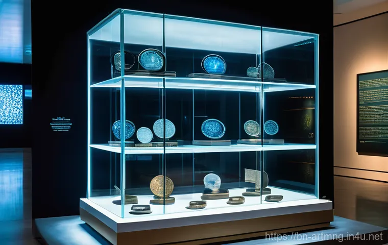 문화예술과 블록체인 - **Prompt:** A dynamic, diverse female digital artist, mid-20s, wearing stylish, contemporary clothin...