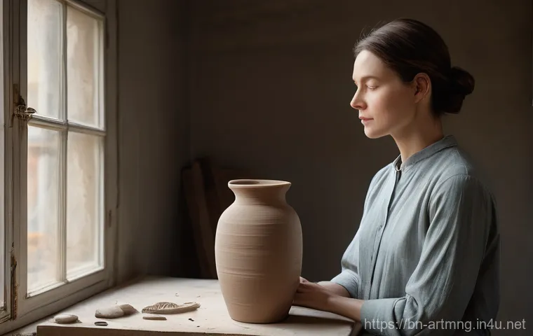 예술가를 위한 재정 관리 - **Prompt:** A dynamic image of a male graphic designer in his early 30s, wearing a smart casual outf...