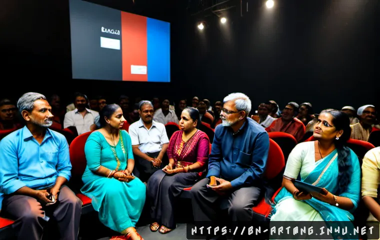 문화예술 관객 분석 - Photorealistic cultural arts audience analysis scene in Bangladesh, diverse Bengali adults and senio...